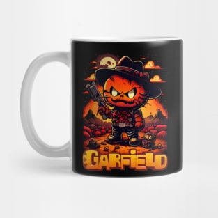 Garfield Cowboy Mug